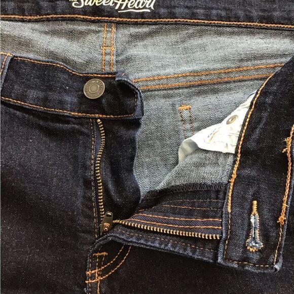 Old Navy The Sweet Heart Mid Rise Boot Cut Jeans Size 12 - Picture 6 of 9